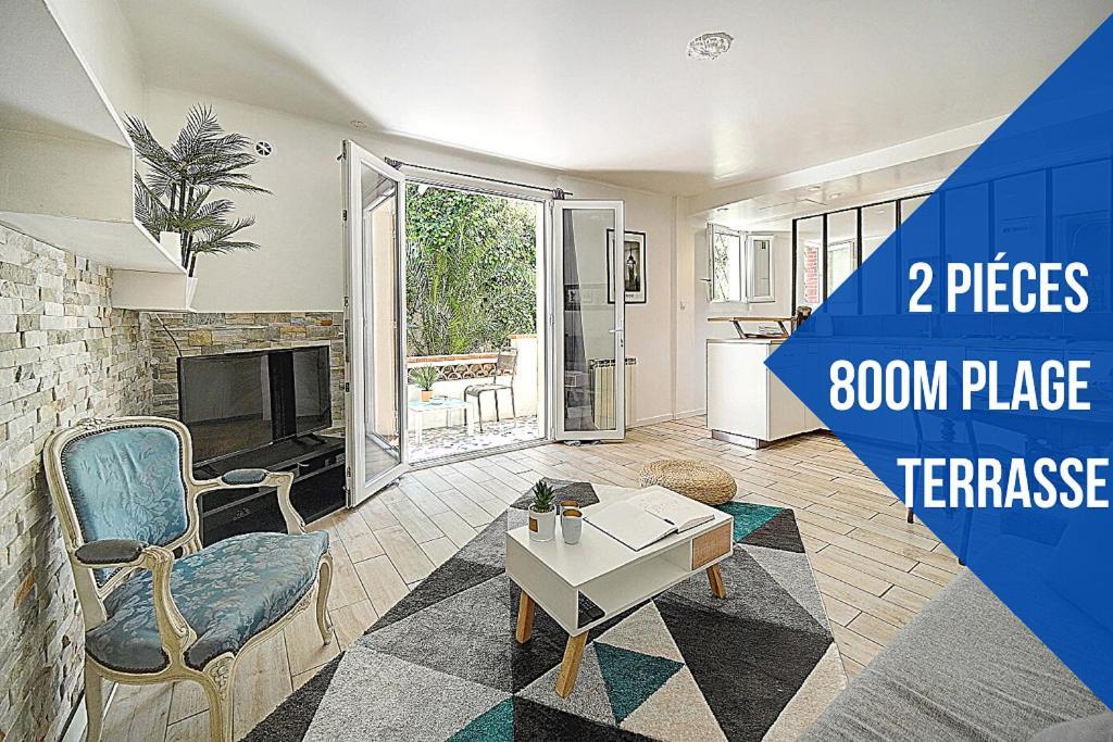 Appartement Le Alex - 800m Des Plages - Extérieur - Verrière Côte D'azur Cannes